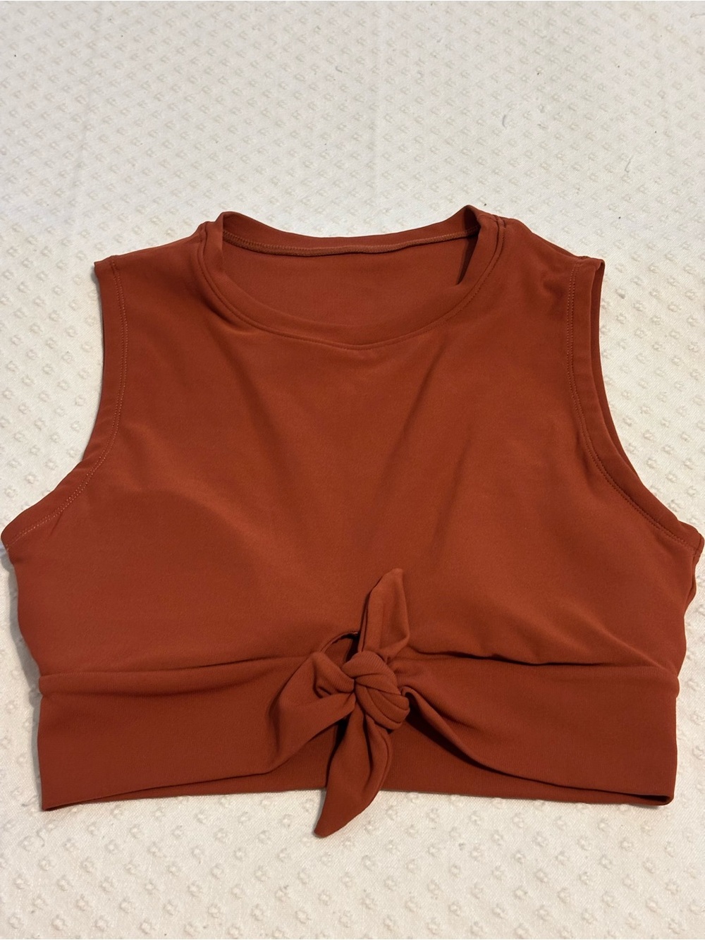 Robin Piccone Rust High-Neck Knot Bikini Set - Picture 4 of 16